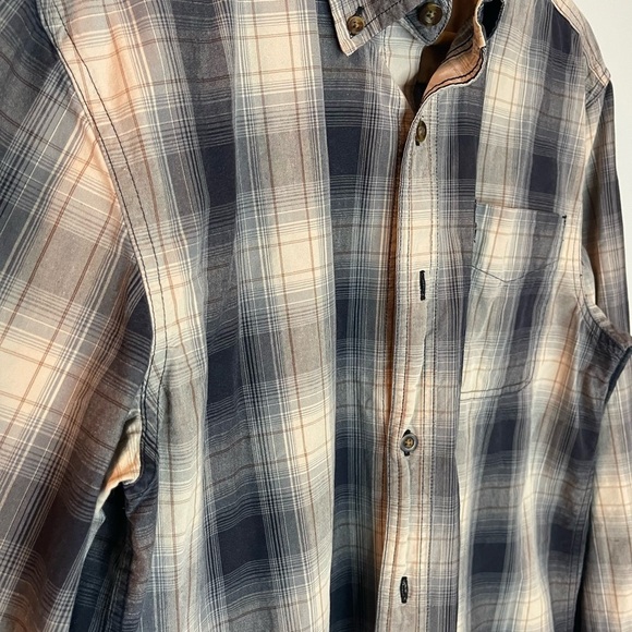 Carhartt men’s relaxed fit casual button up long sleeve shirt size medium - Picture 5 of 8